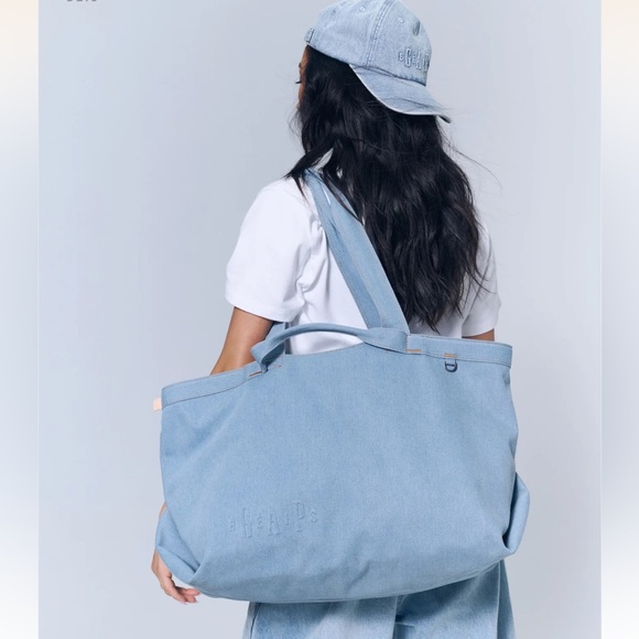 Beis GAP Denim Blue Travel Tote - Picture 7 of 9